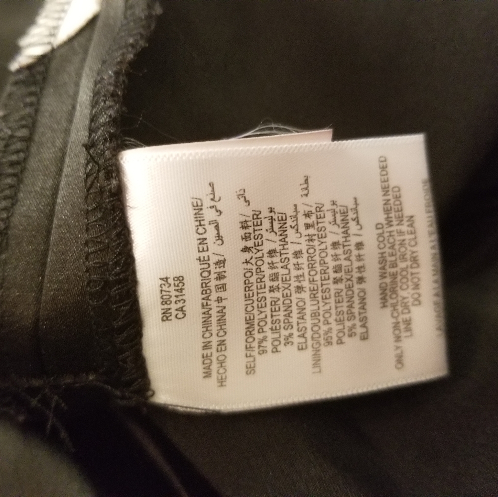 Black & White Sleeveless Dress - Picture 5 of 6